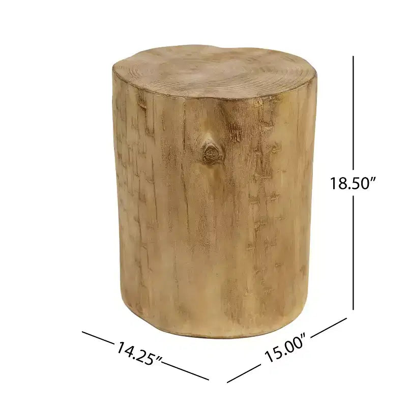 Christopher Knight Home Hayate Fauteuil de club bohème en bois d'acacia et corde tressée avec table d'appoint légère en béton