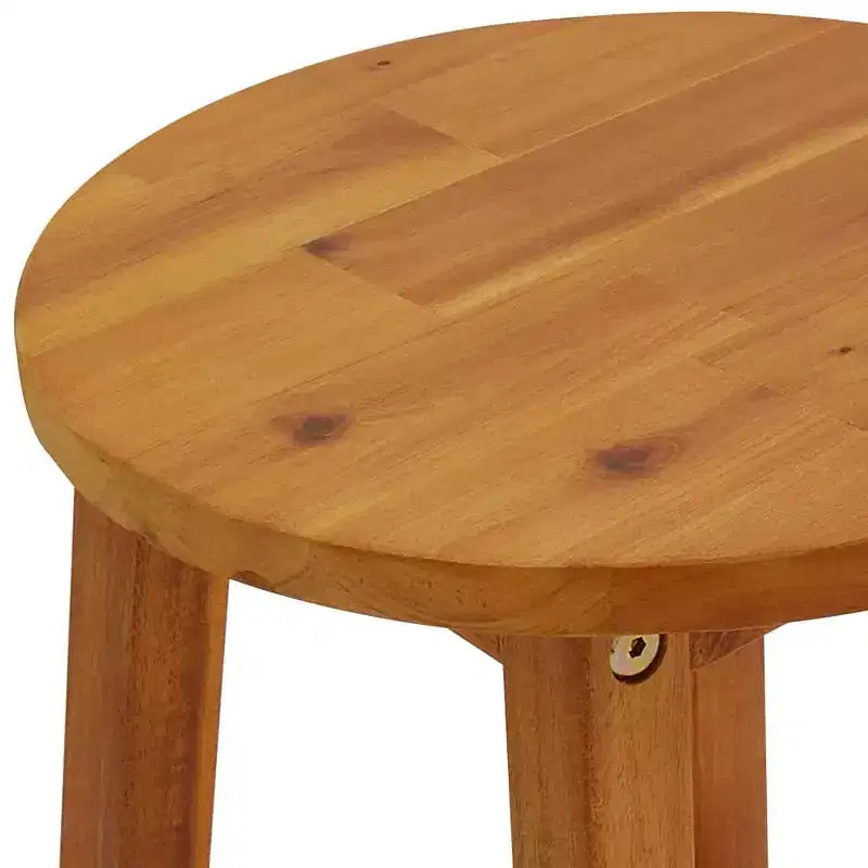 vidaXL Salon de bar de jardin en bois d'acacia massif Grand Durable