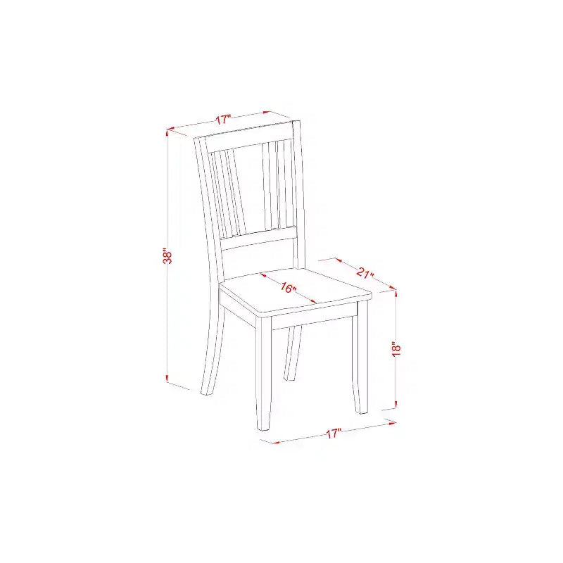 Ensemble de salle à manger avec table, chaises et banc - Table rectangulaire 6 pièces et sièges de cuisine