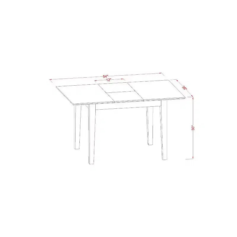 Ensemble de salle à manger Glamour Gothique - Petite table et chaises de salle à manger - Décoration d'intérieur élégante