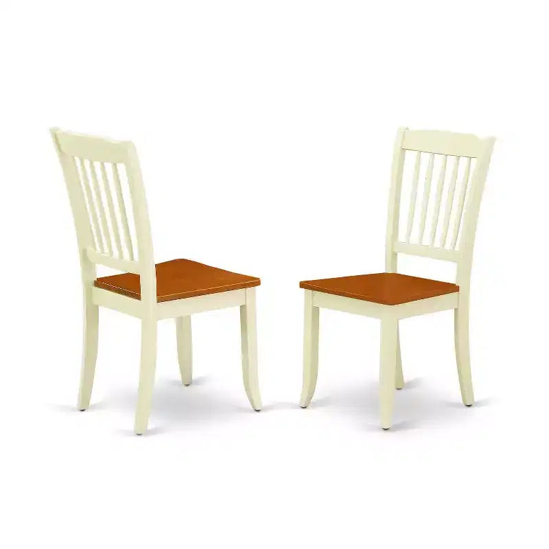 Ensemble de salle à manger Art nouveau, table de 54x66 pouces avec rallonge et 4 chaises - Ensemble de table de cuisine rectangulaire