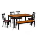 Island Interiors Dining Set - Table & Chairs for Home, Kitchen, Restaurant