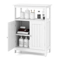 Bathroom Floor Cabinet Freestanding Storage Organizer with 2 - See Details