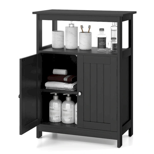 Costway Bathroom Floor Cabinet Freestanding Storage Organizer with 2 - See Details