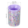 Pencil Holder Acrylic Makeup Brush Holder Cup Storage Stationery Caddy