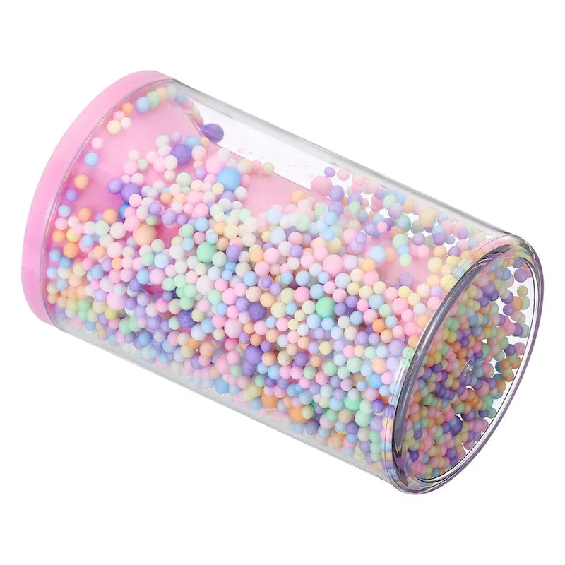 Pencil Holder Acrylic Makeup Brush Holder Cup Storage Stationery Caddy