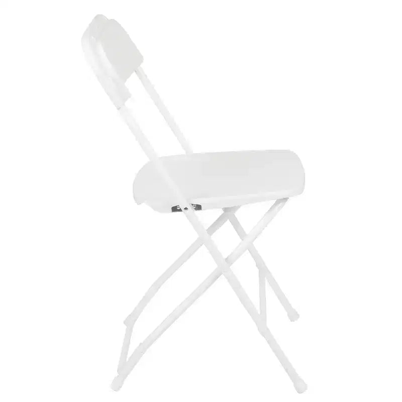 Ensemble Tente et Meubles Pliants Flash Furniture pour Événements - Tente Barnum Pliante 3x3m, Table Pliante 1,80m, Lot de 4 Chaises Pliantes
