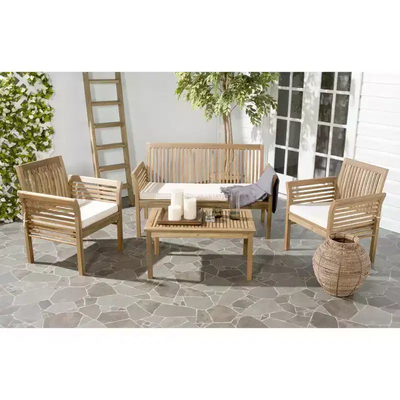Ensemble de patio 4 pièces Carson - Intérieur/Extérieur - PAT7005 - Safavieh