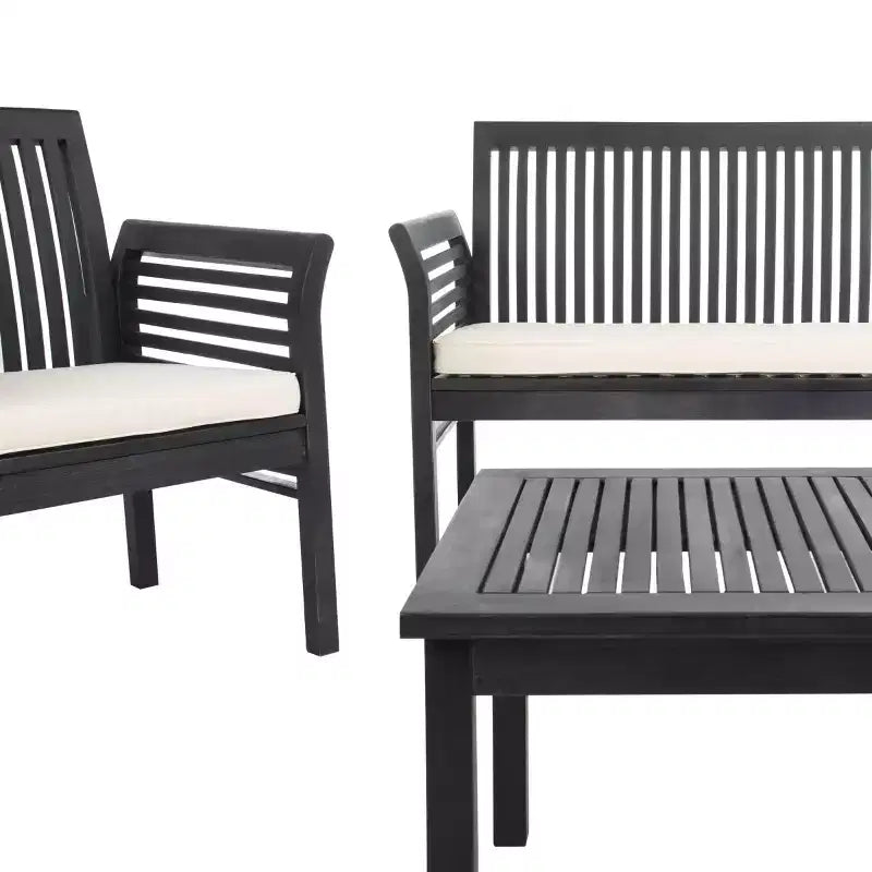 Ensemble de patio 4 pièces Carson - Intérieur/Extérieur - PAT7005 - Safavieh