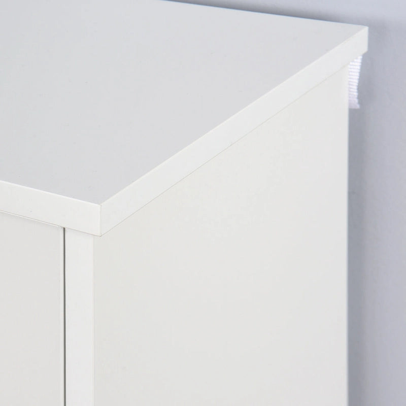 Wooden Shoe Cabinet for Entryway,White Shoe Storage Cabinet