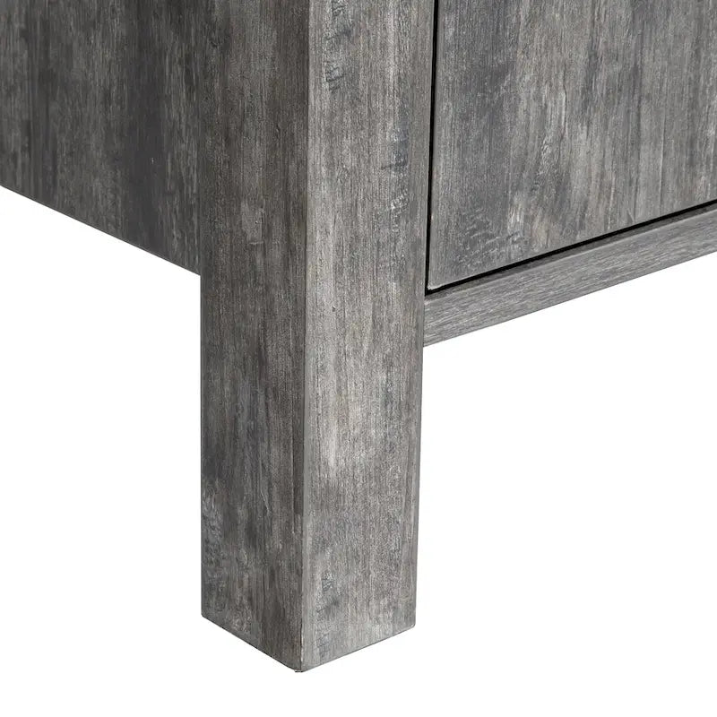 47W Sideboard Storage Cabinet, Dining Server Cupboard Buffet Table with Two Cabinets, Two Drawers, Two Open Shelves