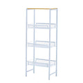 Porthos Home Blake 3-tier Storage Shelves, Mesh Trays And Metal Frame