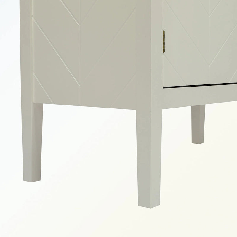2 Door Wooden Sideboard Cabinets