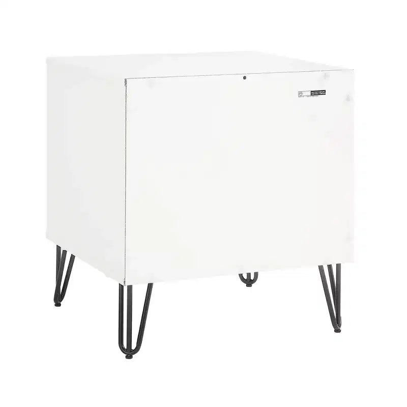 Ensemble commode 3 tiroirs et table de nuit 2 tiroirs moderne 2 pièces Manhattan Comfort Dumbo