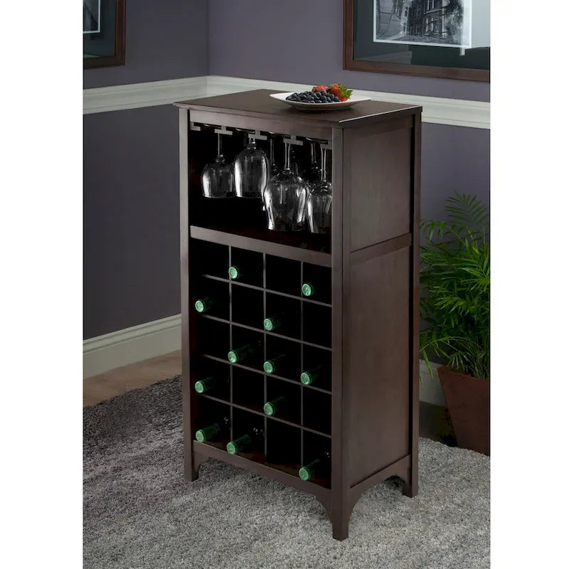 Wine Cabinet, Espresso