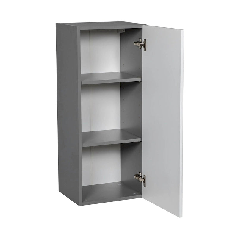 9 x 36 Wall Cabinet-Single Door-Grey - 9 x 36 x 12