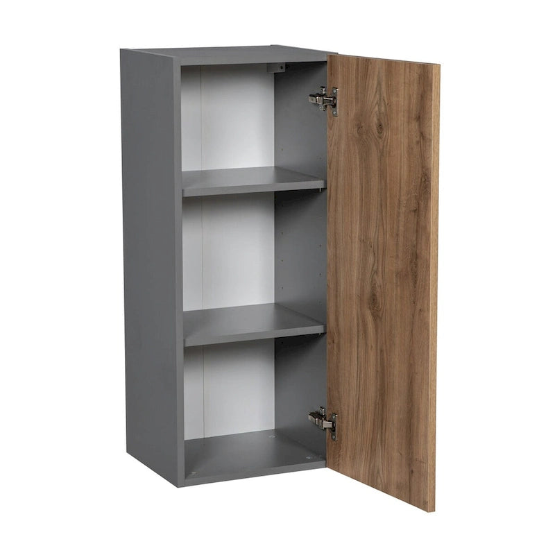9 x 36 Wall Cabinet-Single Door-Grey - 9 x 36 x 12