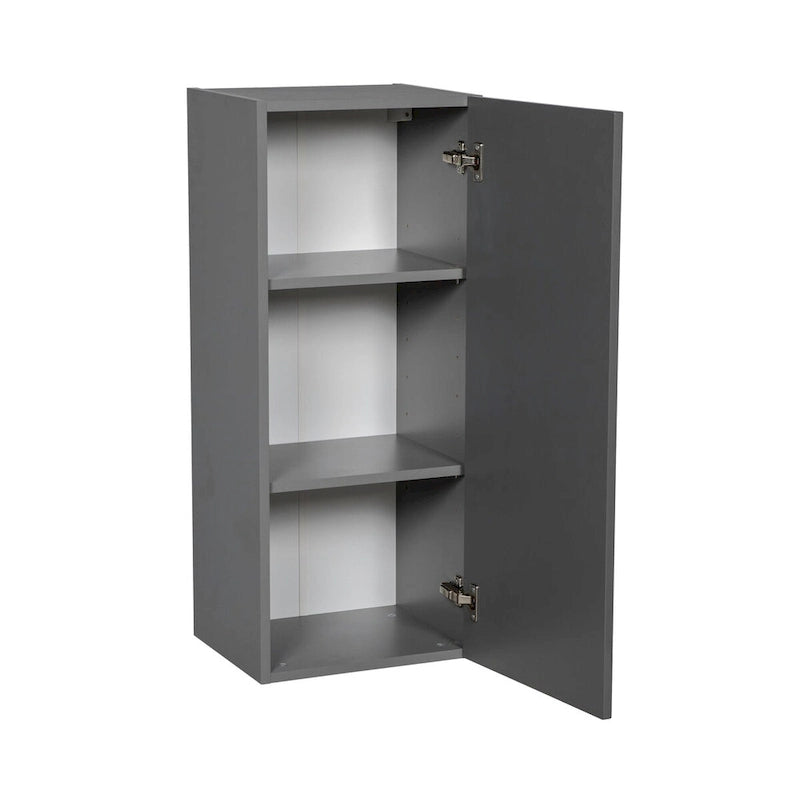9 x 36 Wall Cabinet-Single Door-Grey - 9 x 36 x 12