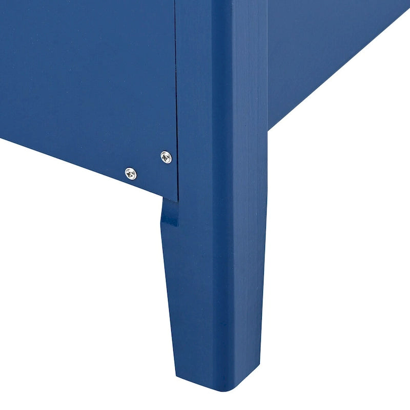 Accent Storage Cabinet Sideboard Wooden Cabinet with Metal Handles
