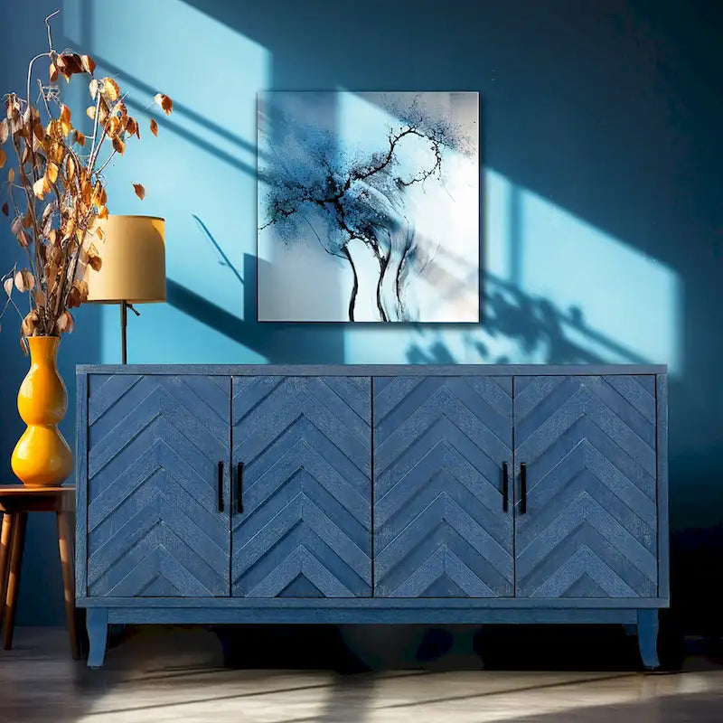 Accent Storage 4 Door Wooden