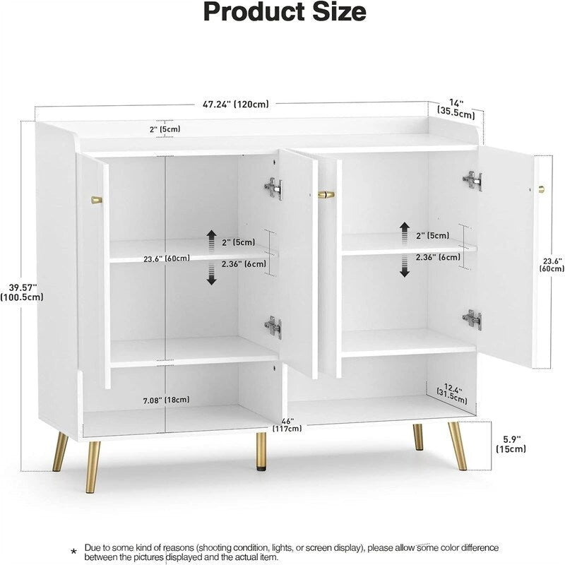 Buffet Cabinet - 14D x 47.24W x 39.57H