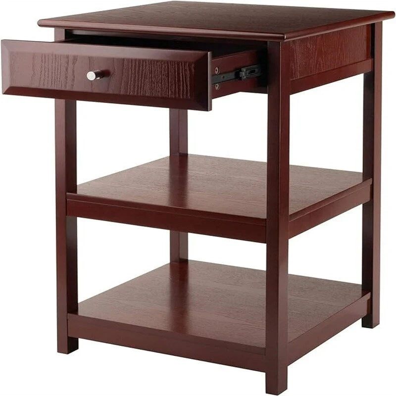 Desk Side Wire Machine Stand - 20.2D x 20.8W x 30.7H