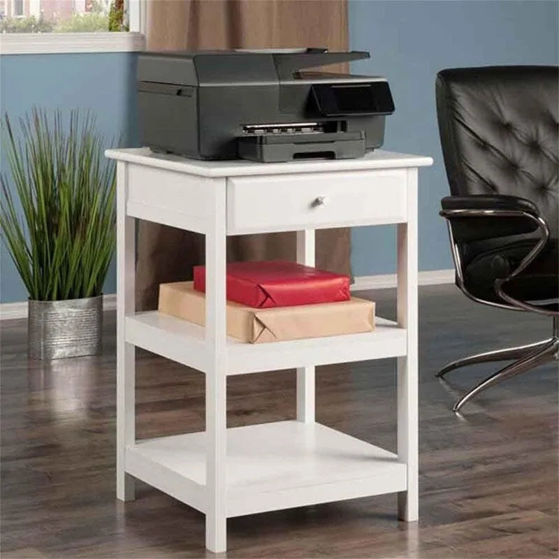 Desk Side Wire Machine Stand - 20.2D x 20.8W x 30.7H
