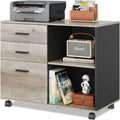 3-Drawer Wood File Cabinet - 15.7D x 31.3W x 24.7H