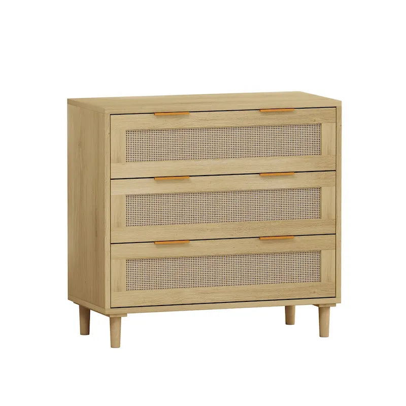 31.50L 3-Drawers Rattan Cabinet