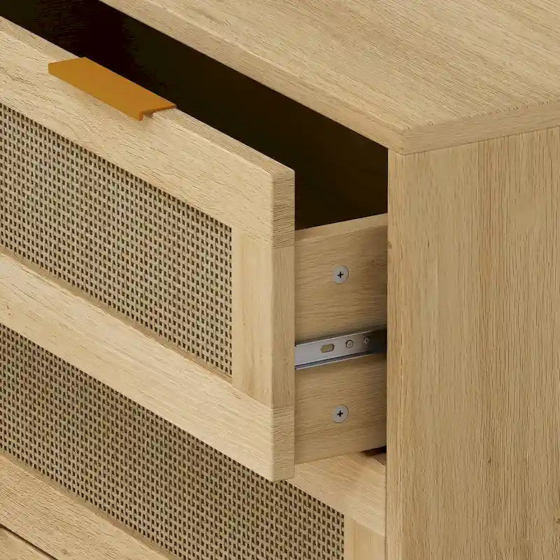 31.50L 3-Drawers Rattan Cabinet