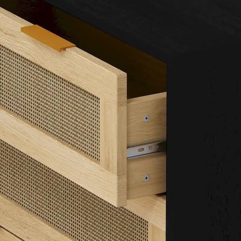 31.50L 3-Drawers Rattan Cabinet