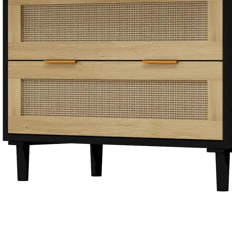 31.50L 3-Drawers Rattan Cabinet