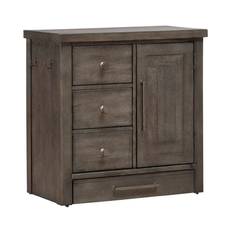 Modern Farmhouse Pet Feeder with Storage, Pull Out Drawers - 2 Finish Options