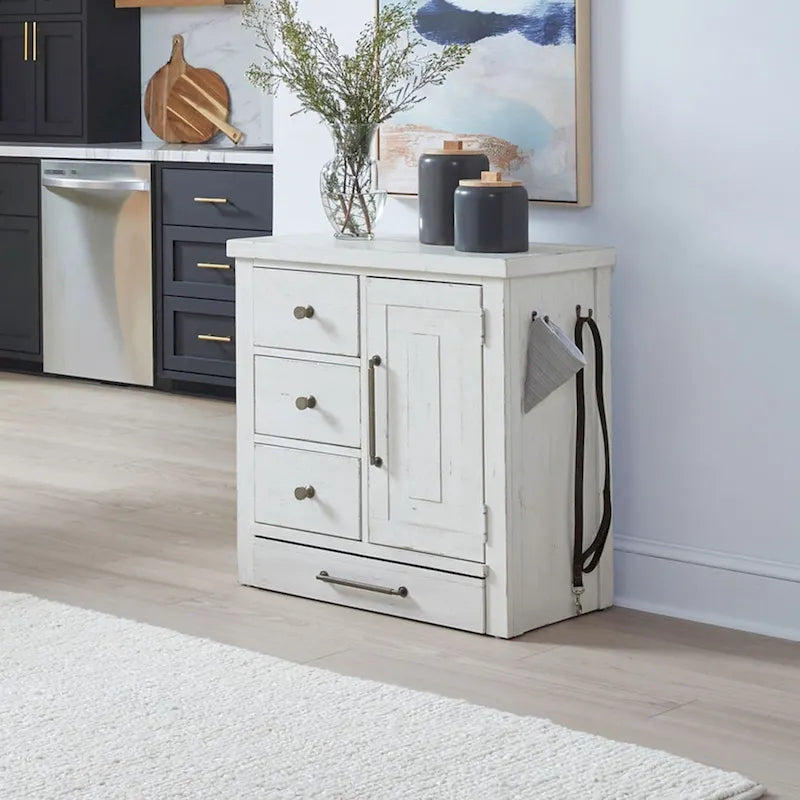 Modern Farmhouse Pet Feeder with Storage, Pull Out Drawers - 2 Finish Options