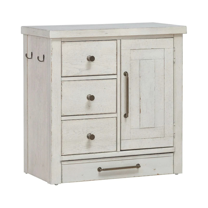 Modern Farmhouse Pet Feeder with Storage, Pull Out Drawers - 2 Finish Options