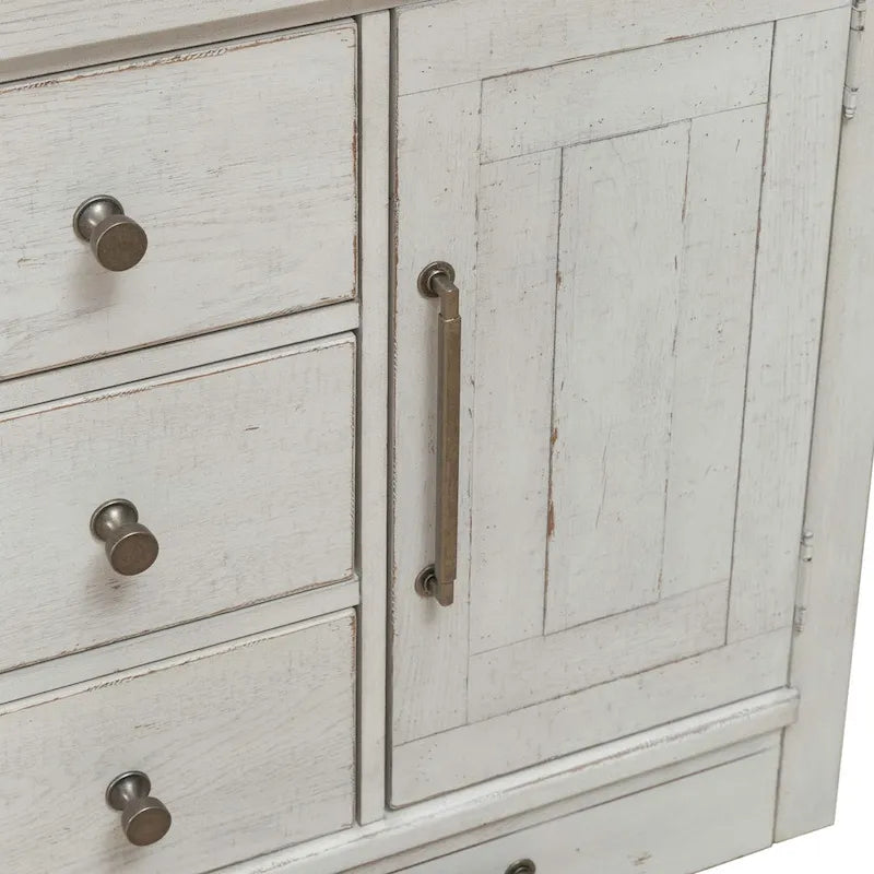 Modern Farmhouse Pet Feeder with Storage, Pull Out Drawers - 2 Finish Options