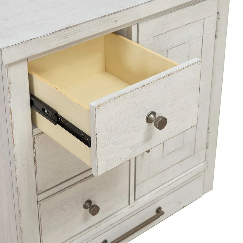 Modern Farmhouse Pet Feeder with Storage, Pull Out Drawers - 2 Finish Options