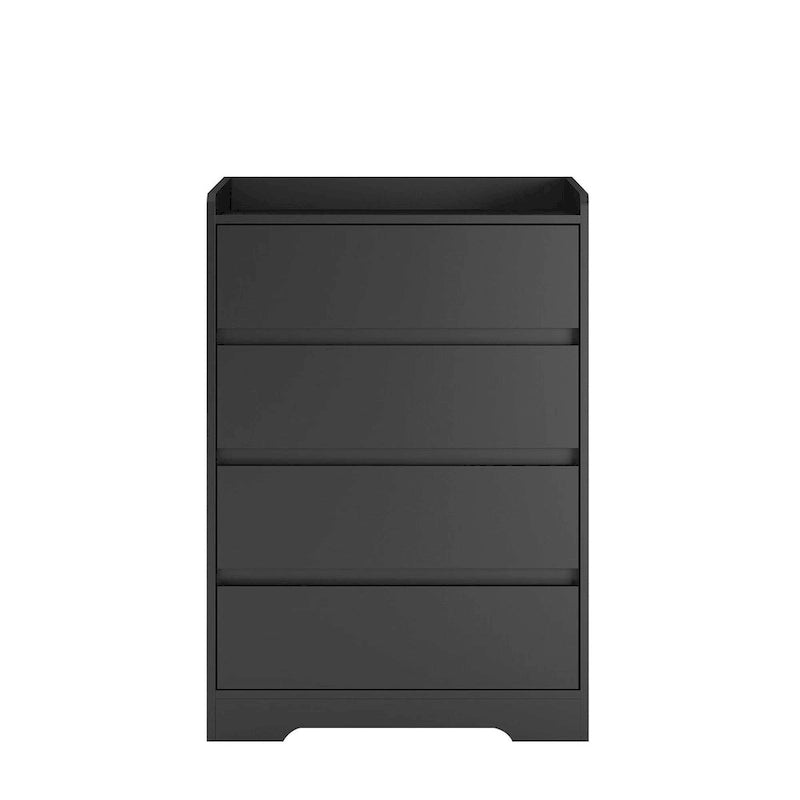 Modern Wooden Dresser Cabinet with Sturdy Frame