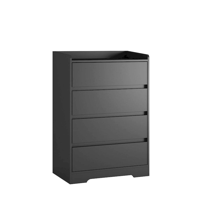 Modern Wooden Dresser Cabinet with Sturdy Frame