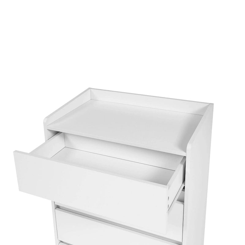 Modern Wooden Dresser Cabinet with Sturdy Frame