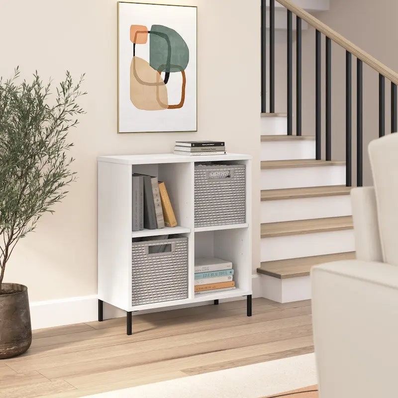 4 Cube Organizer Storage Bookcase