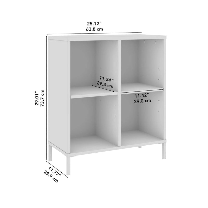 4 Cube Organizer Storage Bookcase