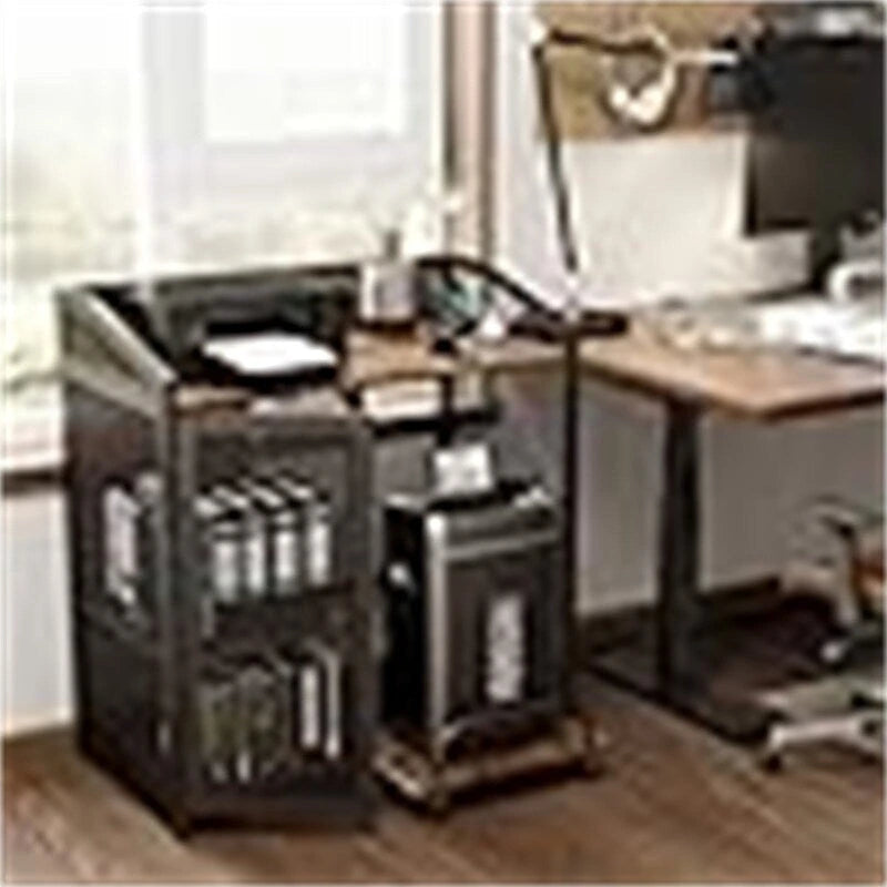 Printer Stand with Charging Station - 18.9D x 20.86W x 27.36H