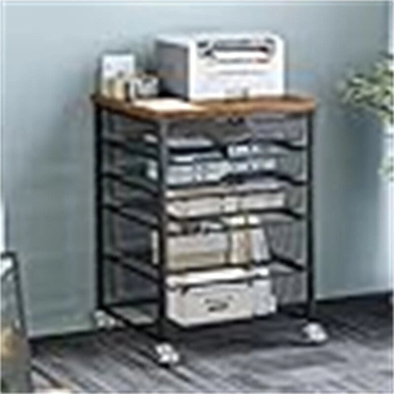 Printer Stand with Charging Station - 18.9D x 20.86W x 27.36H