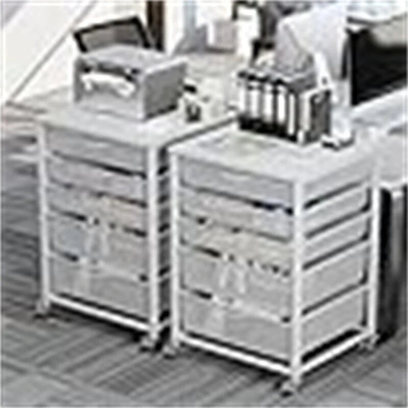 Printer Stand with Charging Station - 18.9D x 20.86W x 27.36H