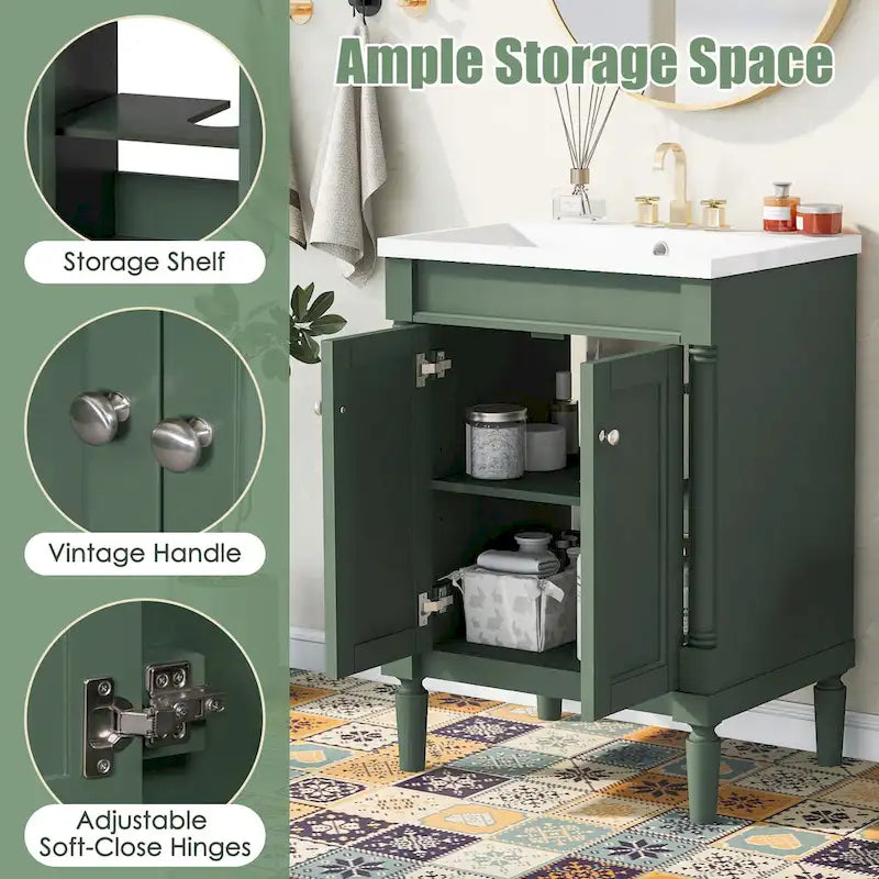 Single Sink Bathroom Vanity