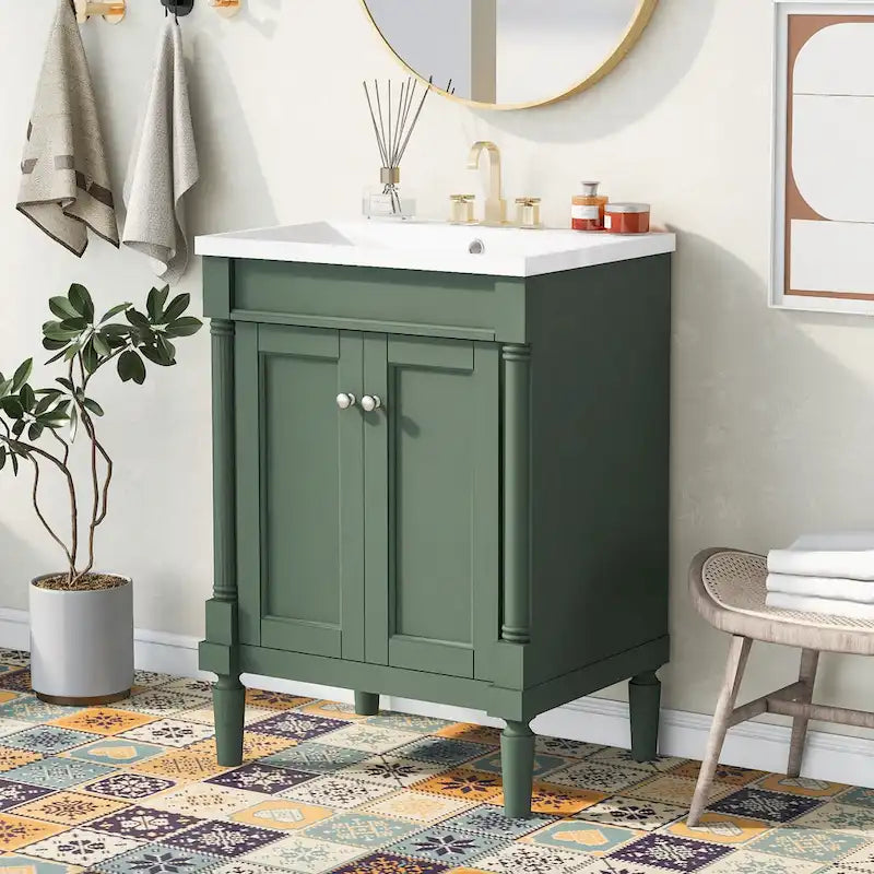 Single Sink Bathroom Vanity