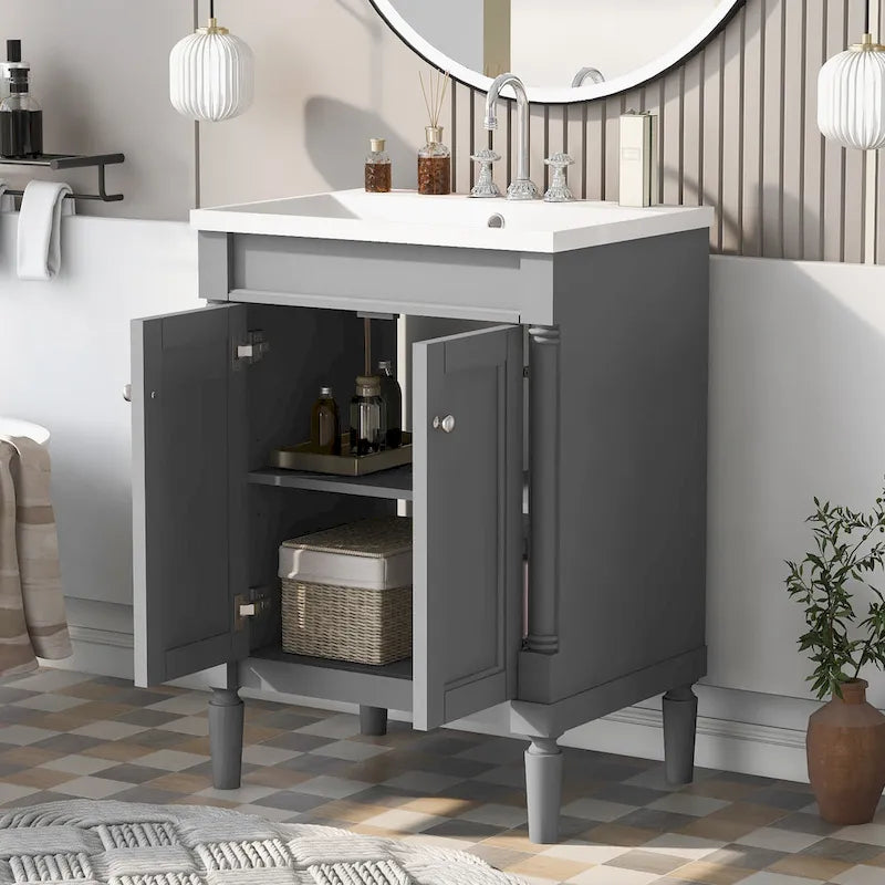 Single Sink Bathroom Vanity
