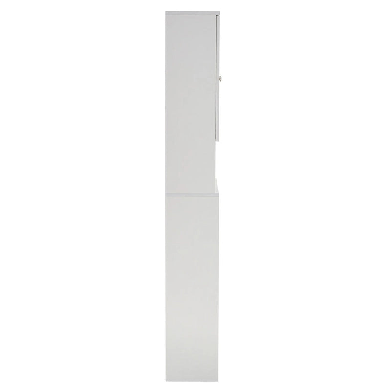 Over-The-Toilet Bathroom Storage Cabinet Organizer