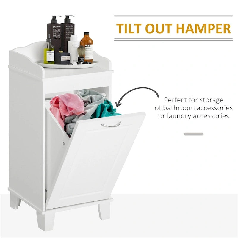 31 Tilt Out Laundry Hamper,Free Standing Home Organizer Hamper